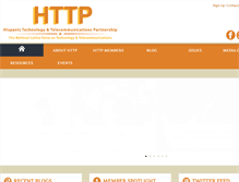 Tablet Screenshot of httponline.org
